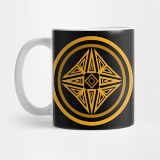 Magic runes  Mystical geometry sign  Alchemy mystical symbol Mug